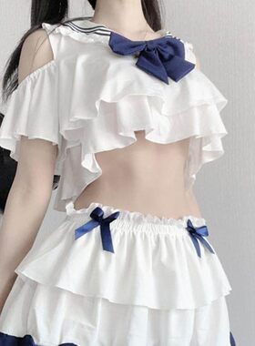 情侣倩趣内衣小胸qq可爱纯欲日系学生莉萝性感水手jk制服套装ny