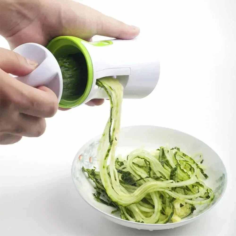 厨房蔬果刨丝器 漏斗切丝器 3 in 1 spiralizer 多功能切菜器图片