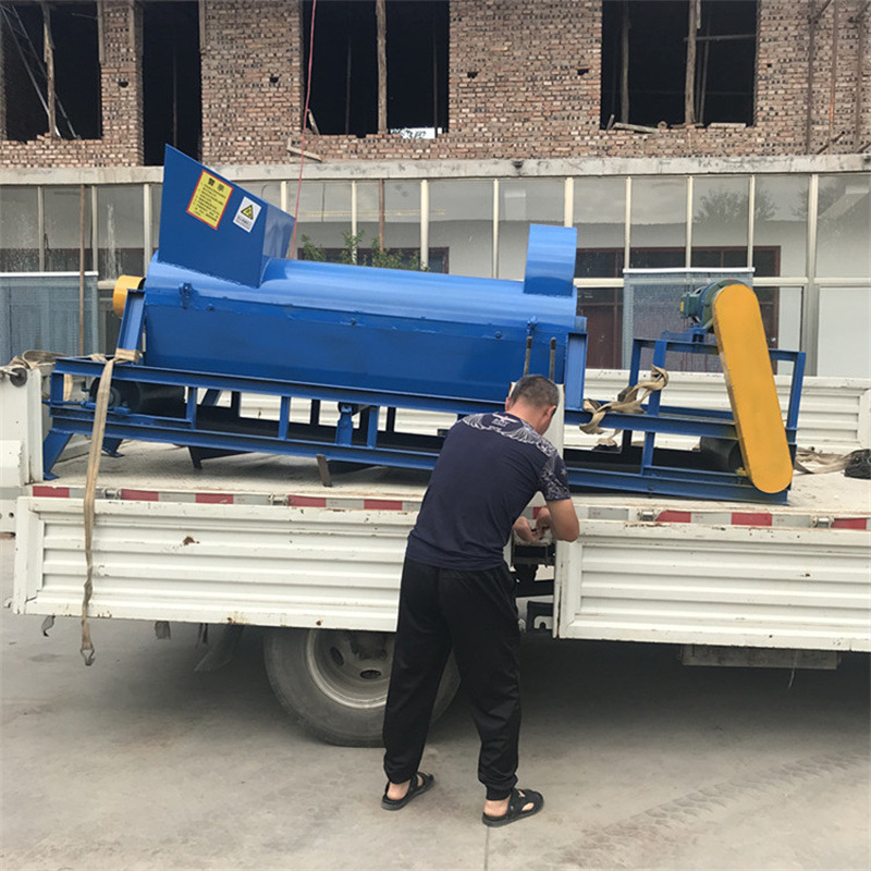 电动菌包分离粉碎机 废旧香菇袋破碎机 菌棒玉米芯木材粉碎设备