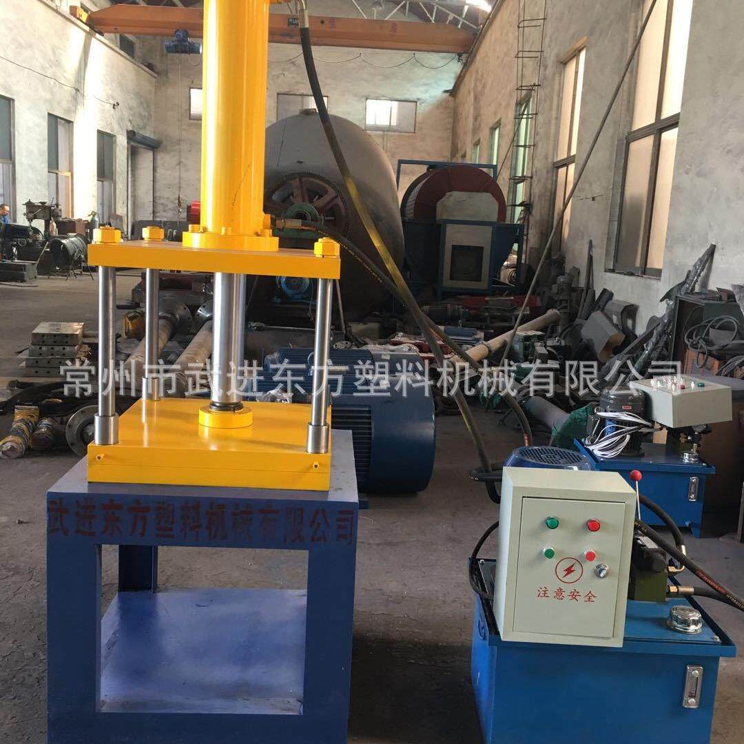 SJ-600型粉料平板四柱压板液压油压机压料机四柱粉料