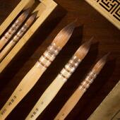 水彩画 黄胖子 画笔 尖形画 画 竹羽堂 丙烯水彩通用画 N68