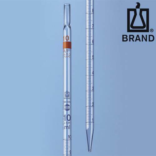 BRAND/普兰德BLAUBRAND刻度移液管全部排出2类AS级DE-M纳钙玻璃