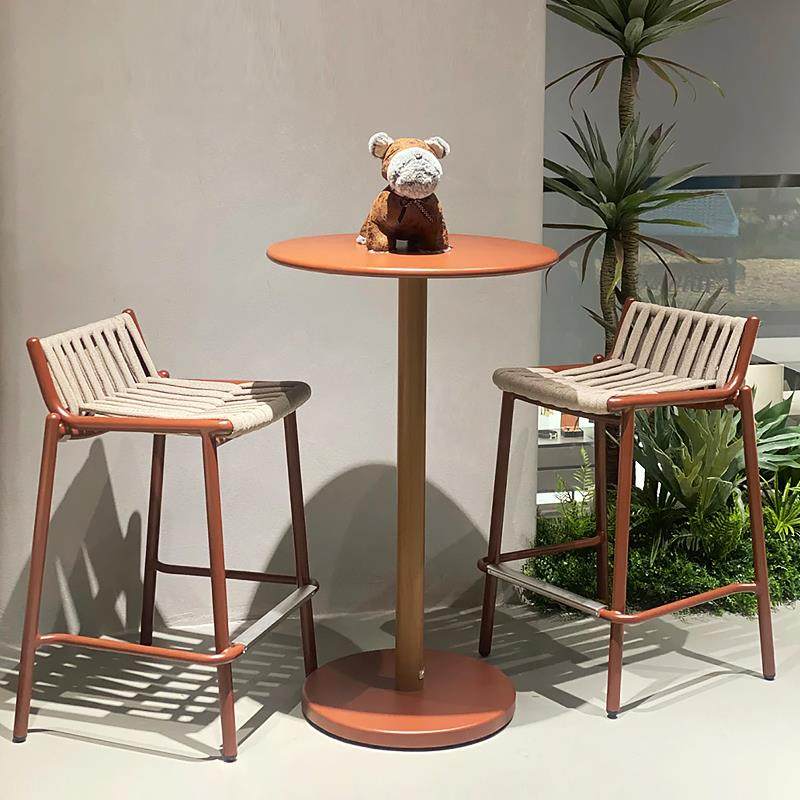 户外桌椅藤椅三件套庭院花园露台室外酒店餐厅吧台咖啡厅高端,住宅家具,家用高脚椅,淘宝优惠券,粉丝福利购,淘宝优惠卷