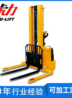 全电动推高车仓库电动托盘堆高叉车电动堆高搬运车