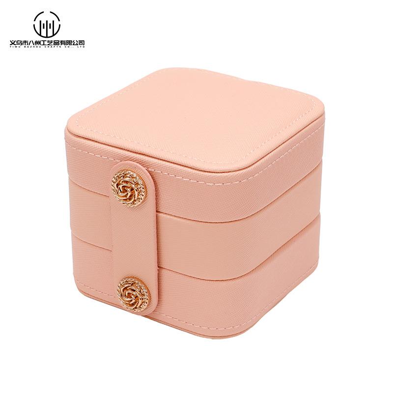 ins简约饰品饰品收纳便携首饰箱