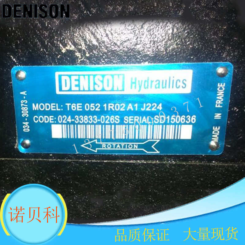 丹尼逊叶片泵T6DC 020 003 005 006 008 010 012 3L00 B1