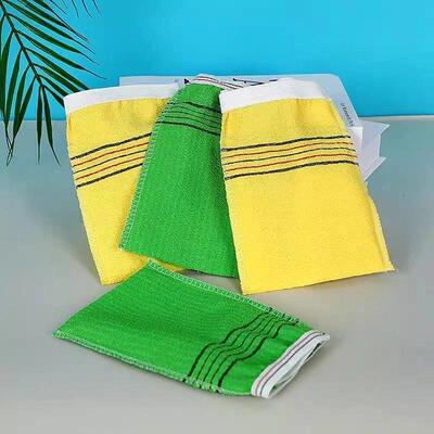 5Pcs Korean Coarse-Grain Exfoliating Shower Scrub Glove