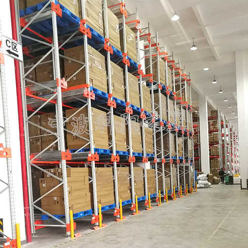 重型仓储穿梭大型立货架存取立体仓库高位自动化库货架车智能工业