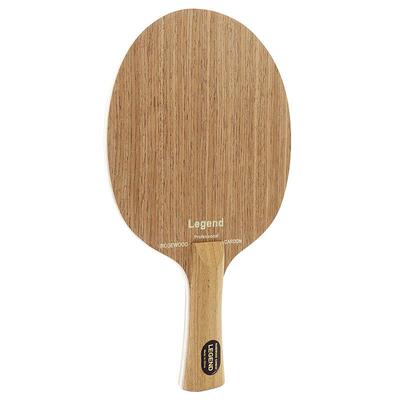 高档传世玫瑰球LEGEND碳素直纤维底弧板快攻圈纯木横乒乓拍