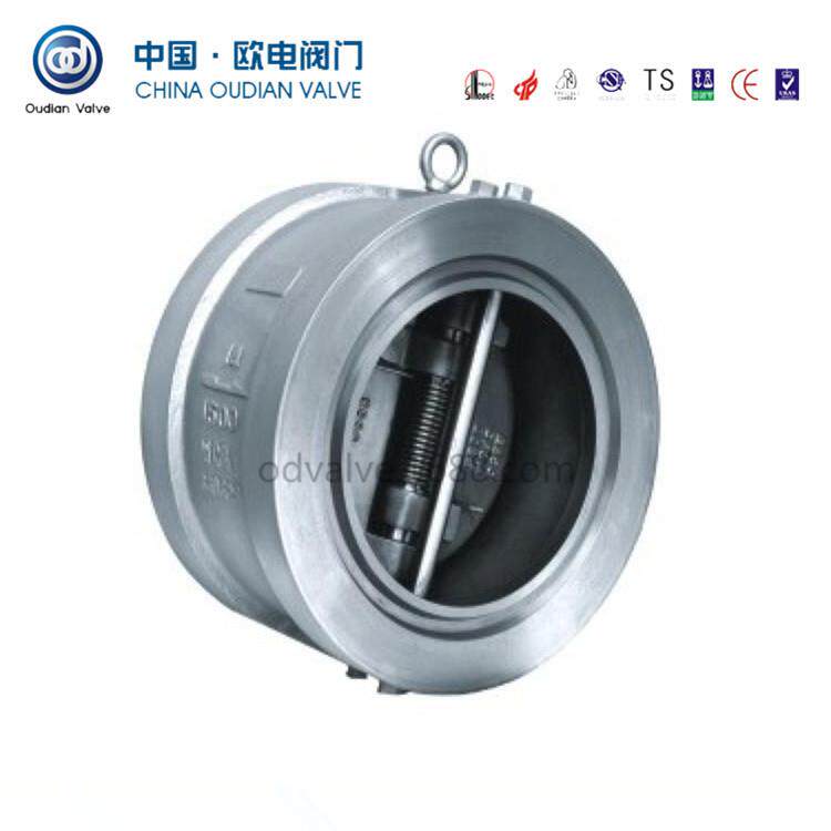 对夹蝶形止回阀H76W904L蝶形止回阀不锈钢蝶形止回阀