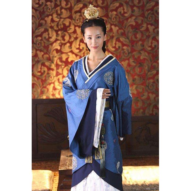 新款影视春子战国秦朝汉女士汉朝服美人心计同款皇后服妃服丫鬟古