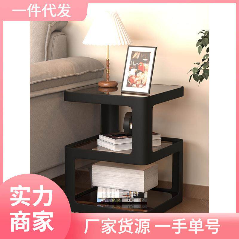 厅铁艺沙边几简约客创意床几头柜小户型设KBZ计沙小茶卧室床边柜