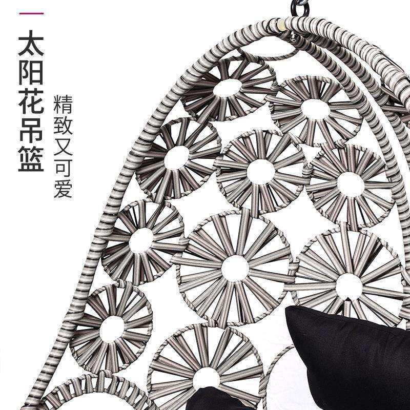 热卖网红吊椅吊篮藤椅 室内外鸟巢椅 成人室内摇椅掉椅家用摇篮椅