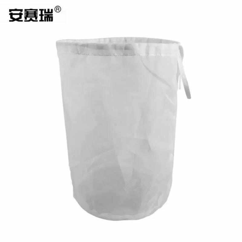 安赛瑞尼龙过滤网袋5个尼龙纱网袋过滤网布袋圆柱形尼龙石油