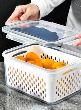 Refrigerator Storage Box Fridge Organizer Vegetable Fr