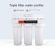 阿歌三级过滤净水器奶茶店自来水饮用水预水过滤器商用家庭厨房