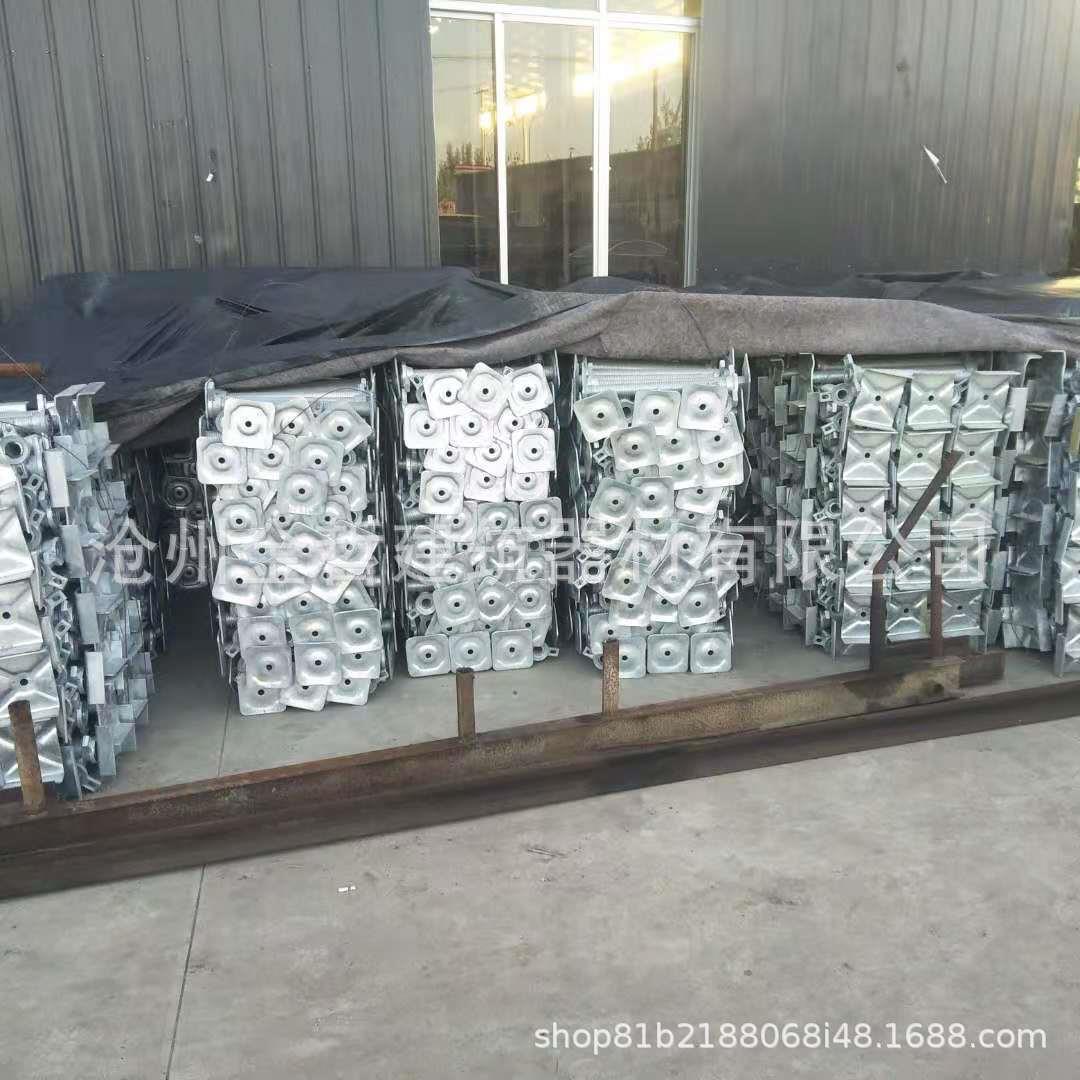 建筑施工脚手架可调节空心顶托支撑顶托脚手架配件丝杠顶托