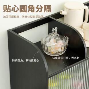 桌面置物架防灰尘化妆品收纳盒亚克力柜子桌上办公桌书桌台面架子