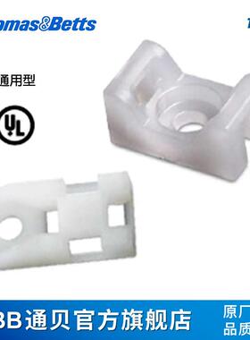 ABB通贝TC142Ty-Rap电缆扎带鞍座扎带基座聚酰胺尼龙扎带安装