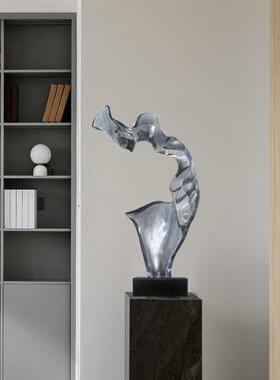 品透代明树脂摆件装饰透明抽象雕塑家居客厅楼处酒店现售轻奢艺术