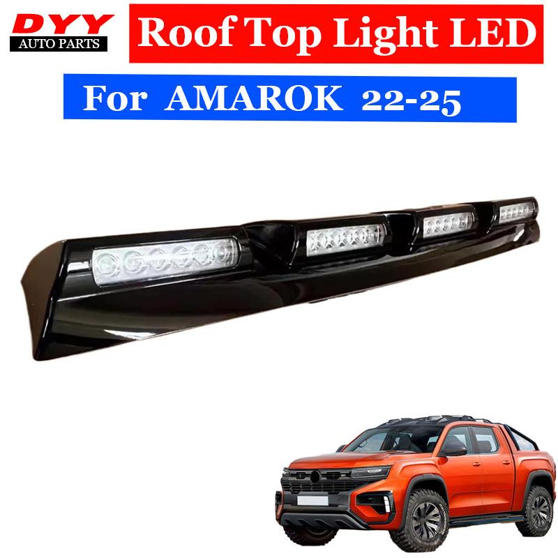 跨境适用23+新款皮卡AMAROK车顶灯Amarok 车顶LED四眼射灯专用T9