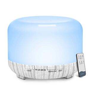 500ML Aromatherapy Oil Diffuser, Auto Shut Off (When Water R