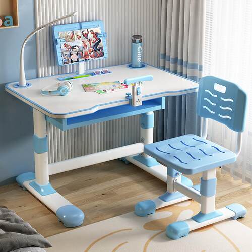 儿童学习桌小学生家用写字作业书桌专用简约小孩可升降课桌椅套装