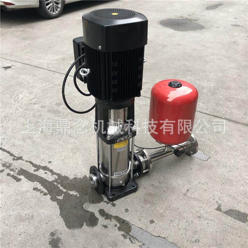 立式不锈钢抽水泵CDL/F42-90-2工地临时供水管道二次增压设备380V