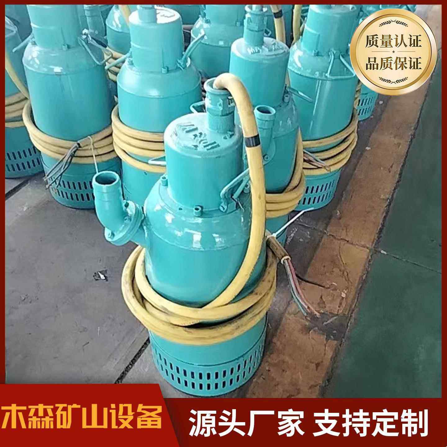 防爆潜水排沙电泵三相电压380V660V1140v 矿用 隔爆设计BQS型号