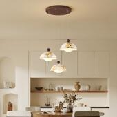 吊灯楼灯宋代学别墅客厅梯公寓loft复式 挑星力量空餐旋转吊线灯具