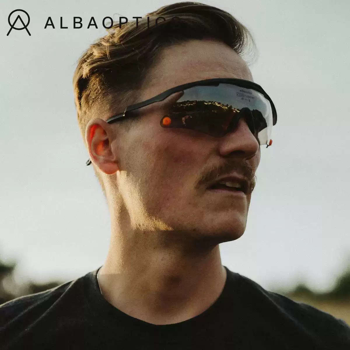 albaoptics Mantra Ultra骑行眼镜 alba防风户外登山跑步运动眼镜