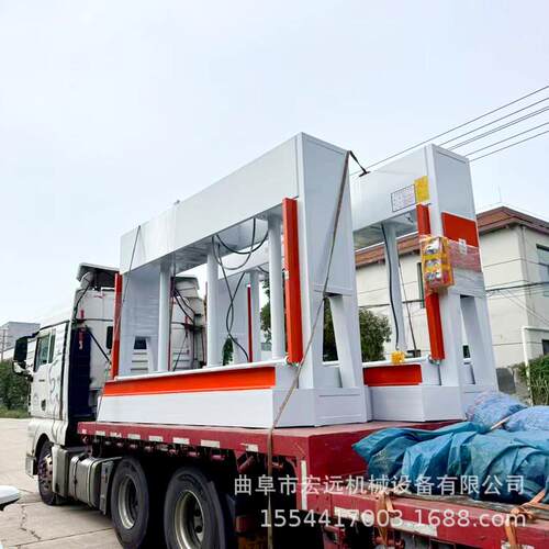 保温板粘合岩棉定型液压冷压机全自动门厂专用液压冷压机