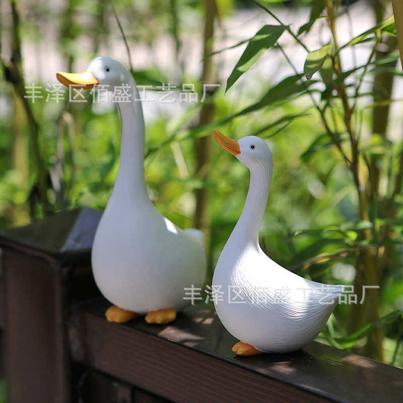 卡通花园电视柜鸭子室内摆件家居造景庭院装饰品创意仿真摆设欧式,家居饰品,户外/庭院摆件,淘宝优惠券,粉丝福利购,淘宝优惠卷