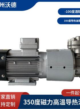 高温导热油泵MAP-4000SUS泵4KW耐高温350度磁力泵热水泵