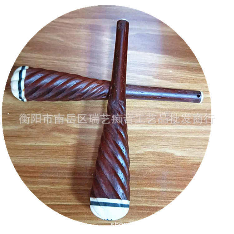 胡琴木二胡轴子螺旋轸子二胡配件琴轴手工麻花六角琴轴红檀木铜轴