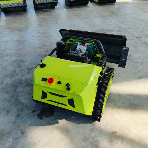 出口意园大利小型履带割草机 公坪草地FJL修剪机 全形柴油动力除