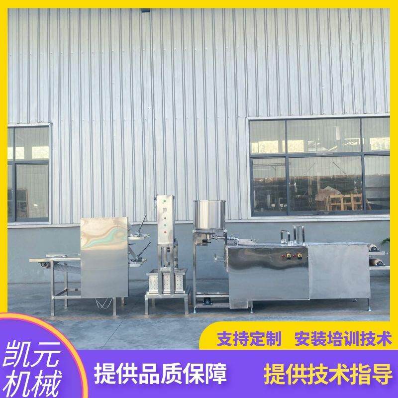 商用型千张机厂家时产100斤成品的干豆腐机一人即可操作豆腐皮机