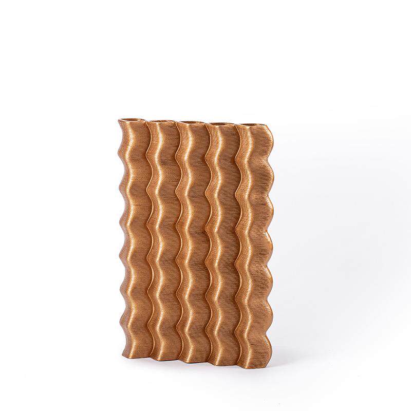 大千新品现代条纹抽象树脂工艺品 设计师家用创意果盘厨房糕点盘