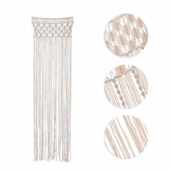 波西米亚风手工编织挂毯民宿隔断门帘装 饰 饰流苏挂毯北欧挂毯装