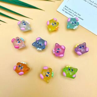 Action Kirby Star Luminous accessories Figure 10pcs