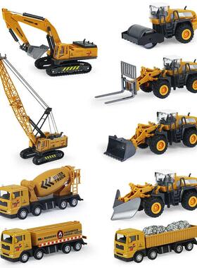 Alloy Engineering Diecast Truck Toy, Modelo de Constru??o Cl
