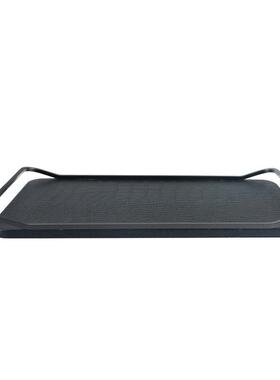 现代轻奢欧式客厅家用金属长方形托盘摆件样板间茶几桌面装饰摆设