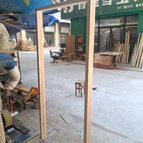 香杉木门框白胚门框实木单门框杉木实木室内门框老房改造专用直销