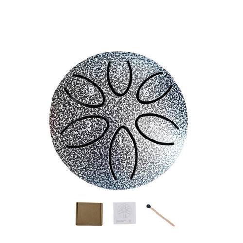 新款空灵鼓小3寸迷你鼓简单入门乐器打6音c调舌鼓击钢乐器雨灵鼓