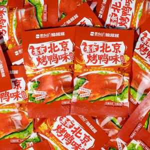 思乡山素北京烤鸭味解馋零食辣条甜辣儿时8090怀旧豆制品追剧零食