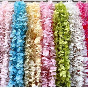 仿真洋兰串紫藤花条婚庆装饰吊顶道具装饰仿真塑料花仿真花杨兰串