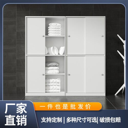 公寓酒店客房布草柜宾馆民宿储物收纳柜浴室更衣柜桑拿毛巾柜