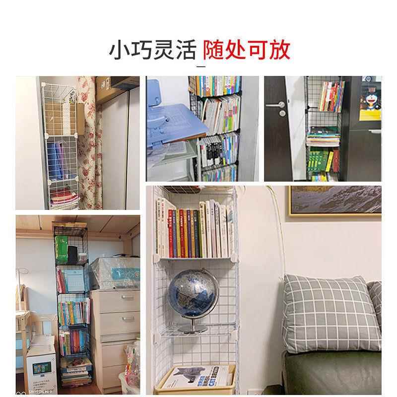 书架落地墙面桌面儿童绘本架小型简易铁艺置物架可移动创意收王金