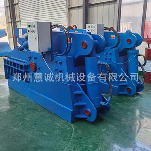 大型旧金属鳄鱼剪废切断机315t 液压板材钢管切机压 液螺纹钢切粒