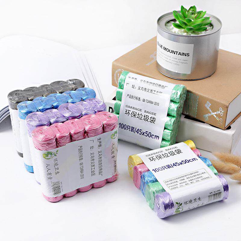 rubbish bag garbage Disposable plastic refuse bin trash